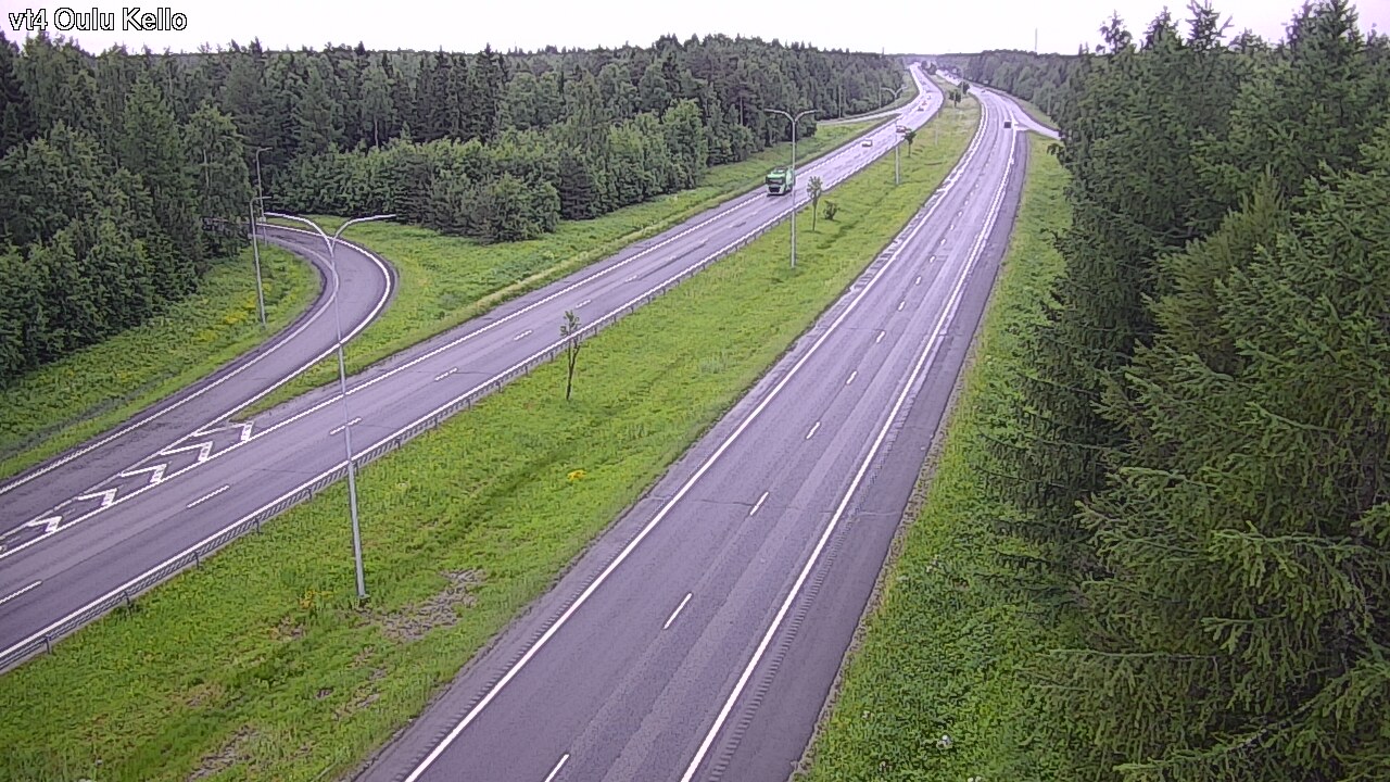 Kelikamerat Kuva Tie 4 Oulu, Kello, Oulu, Pohjois-Pohjanmaa