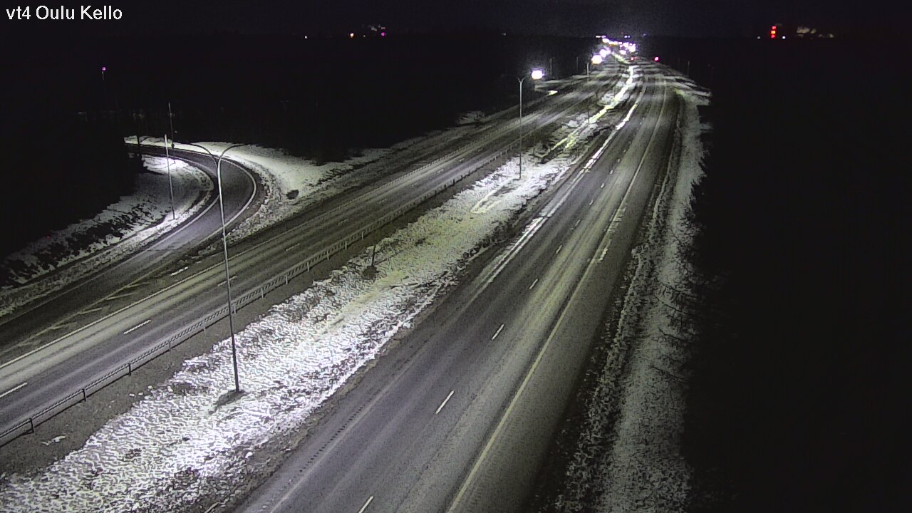 Kelikamerat Kuva Tie 4 Oulu, Kello, Oulu, Pohjois-Pohjanmaa