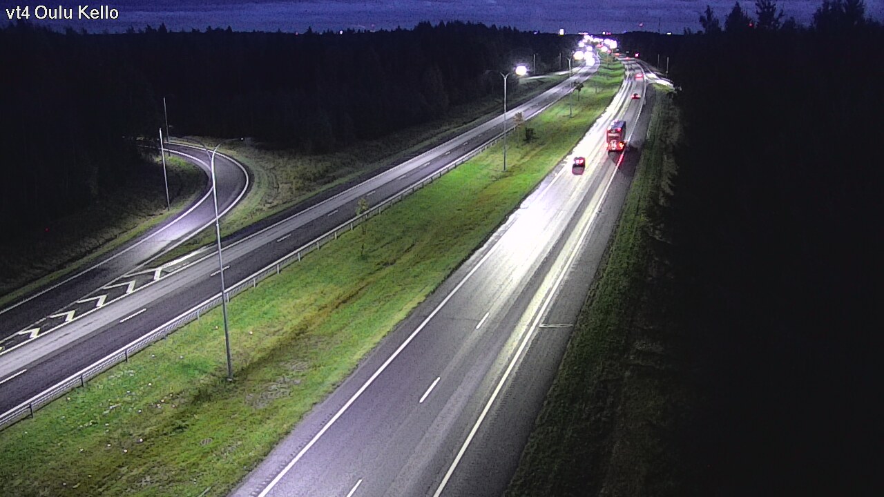 Kelikamerat Kuva Tie 4 Oulu, Kello, Oulu, Pohjois-Pohjanmaa