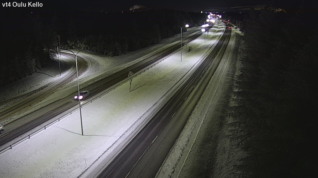 Kelikamerat Kuva Tie 4 Oulu, Kello, Oulu, Pohjois-Pohjanmaa