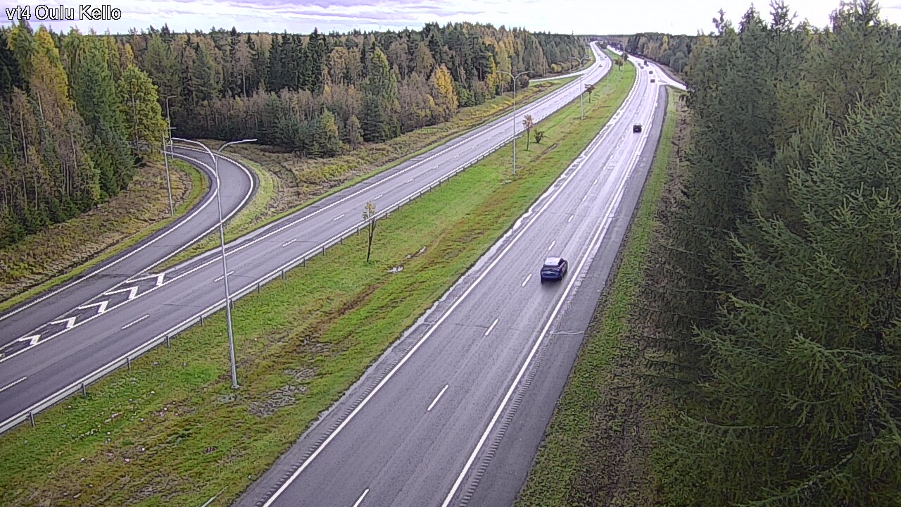 Kelikamerat Kuva Tie 4 Oulu, Kello, Oulu, Pohjois-Pohjanmaa
