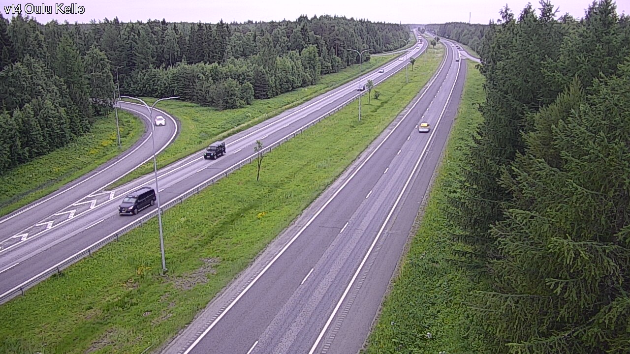 Kelikamerat Kuva Tie 4 Oulu, Kello, Oulu, Pohjois-Pohjanmaa
