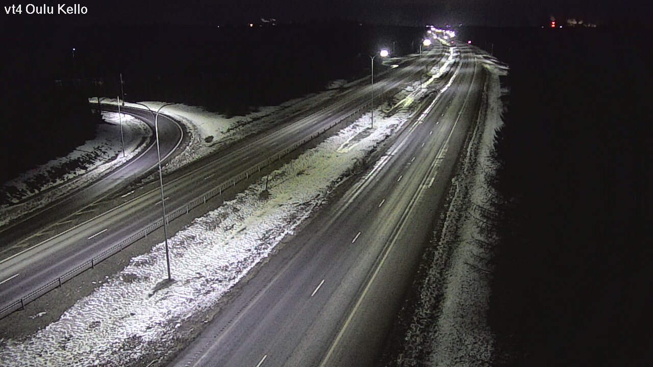 Kelikamerat Kuva Tie 4 Oulu, Kello, Oulu, Pohjois-Pohjanmaa