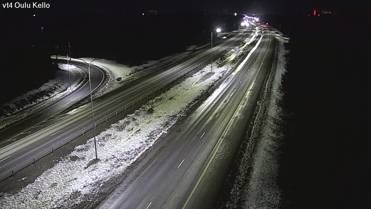 Kelikamerat Kuva Tie 4 Oulu, Kello, Oulu, Pohjois-Pohjanmaa