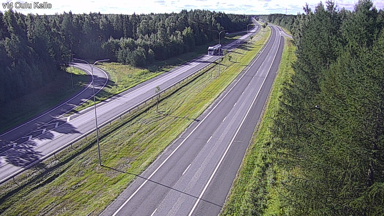 Kelikamerat Kuva Tie 4 Oulu, Kello, Oulu, Pohjois-Pohjanmaa