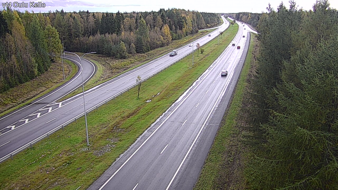Kelikamerat Kuva Tie 4 Oulu, Kello, Oulu, Pohjois-Pohjanmaa