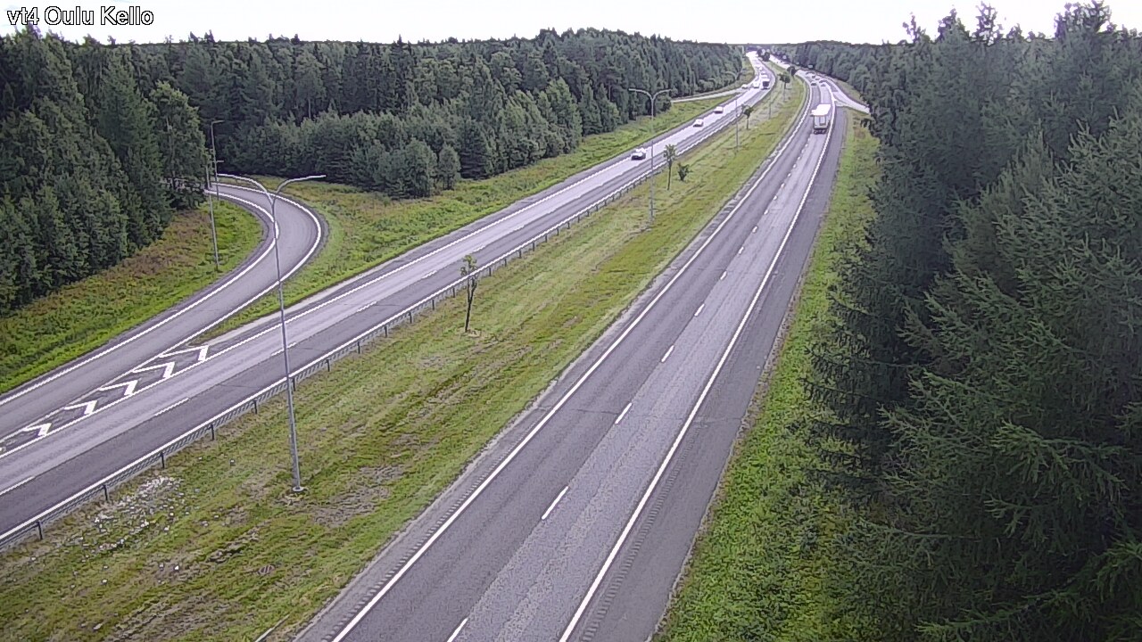 Kelikamerat Kuva Tie 4 Oulu, Kello, Oulu, Pohjois-Pohjanmaa