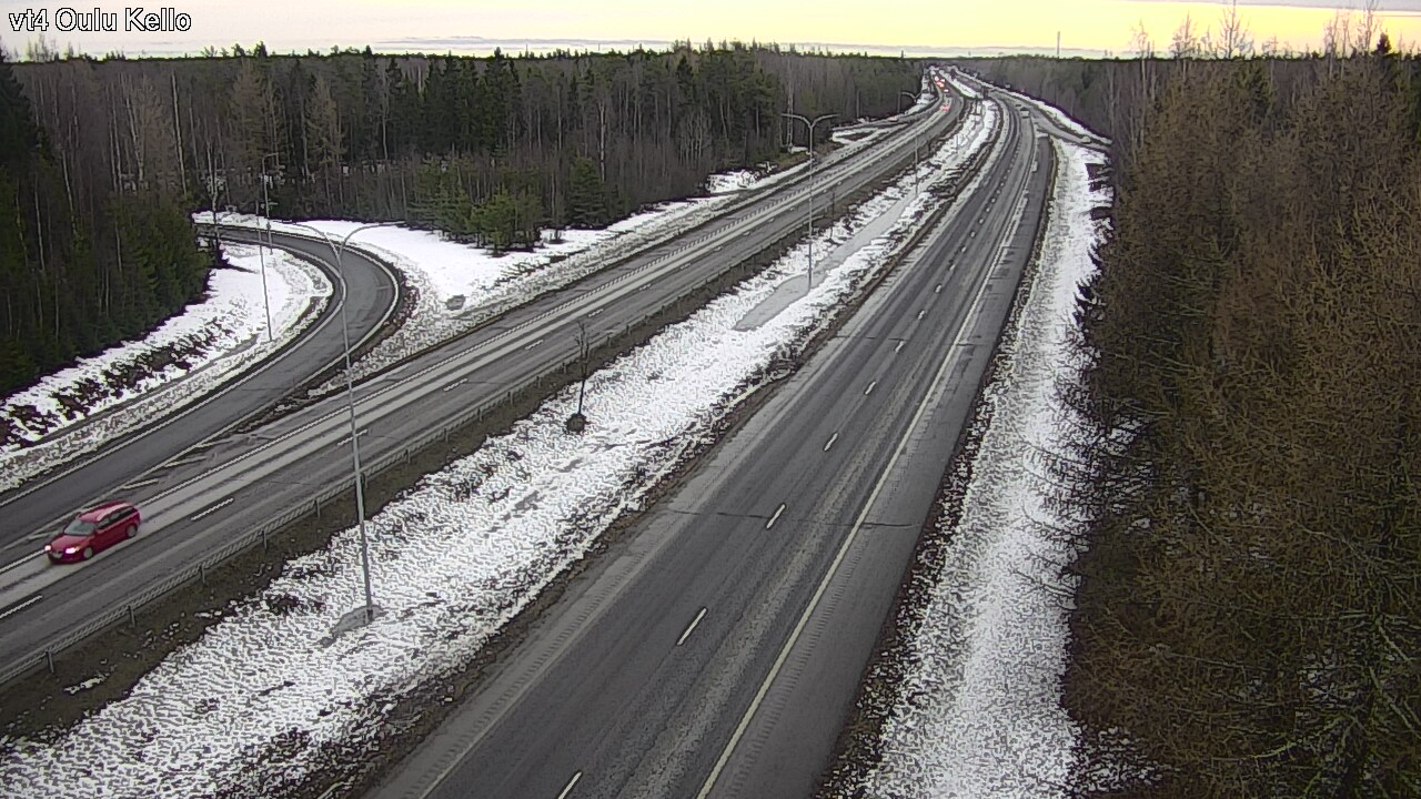 Kelikamerat Kuva Tie 4 Oulu, Kello, Oulu, Pohjois-Pohjanmaa