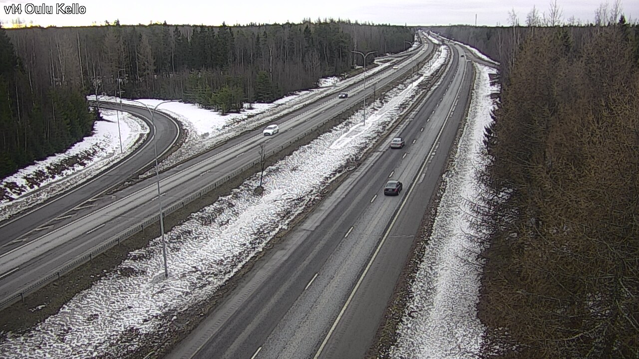 Kelikamerat Kuva Tie 4 Oulu, Kello, Oulu, Pohjois-Pohjanmaa