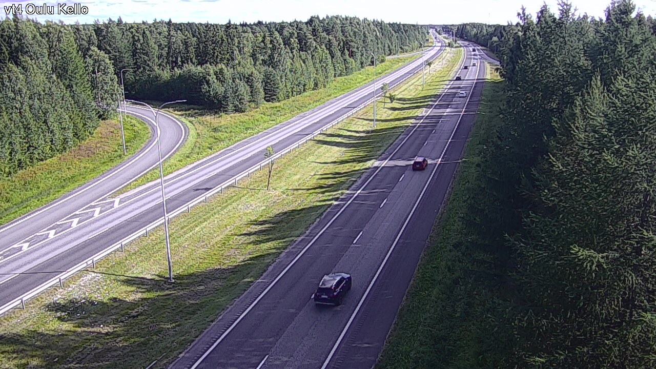 Kelikamerat Kuva Tie 4 Oulu, Kello, Oulu, Pohjois-Pohjanmaa
