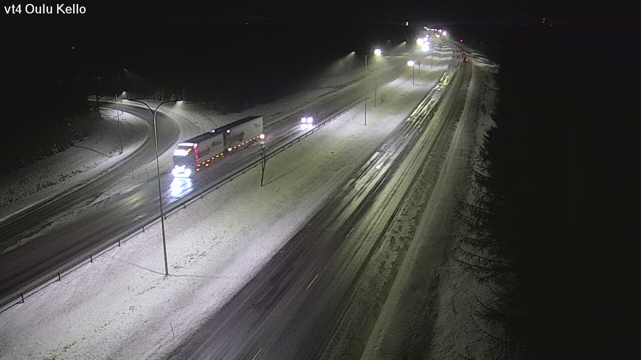 Kelikamerat Kuva Tie 4 Oulu, Kello, Oulu, Pohjois-Pohjanmaa