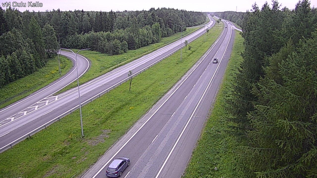 Kelikamerat Kuva Tie 4 Oulu, Kello, Oulu, Pohjois-Pohjanmaa