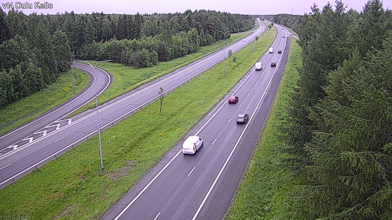 Kelikamerat Kuva Tie 4 Oulu, Kello, Oulu, Pohjois-Pohjanmaa