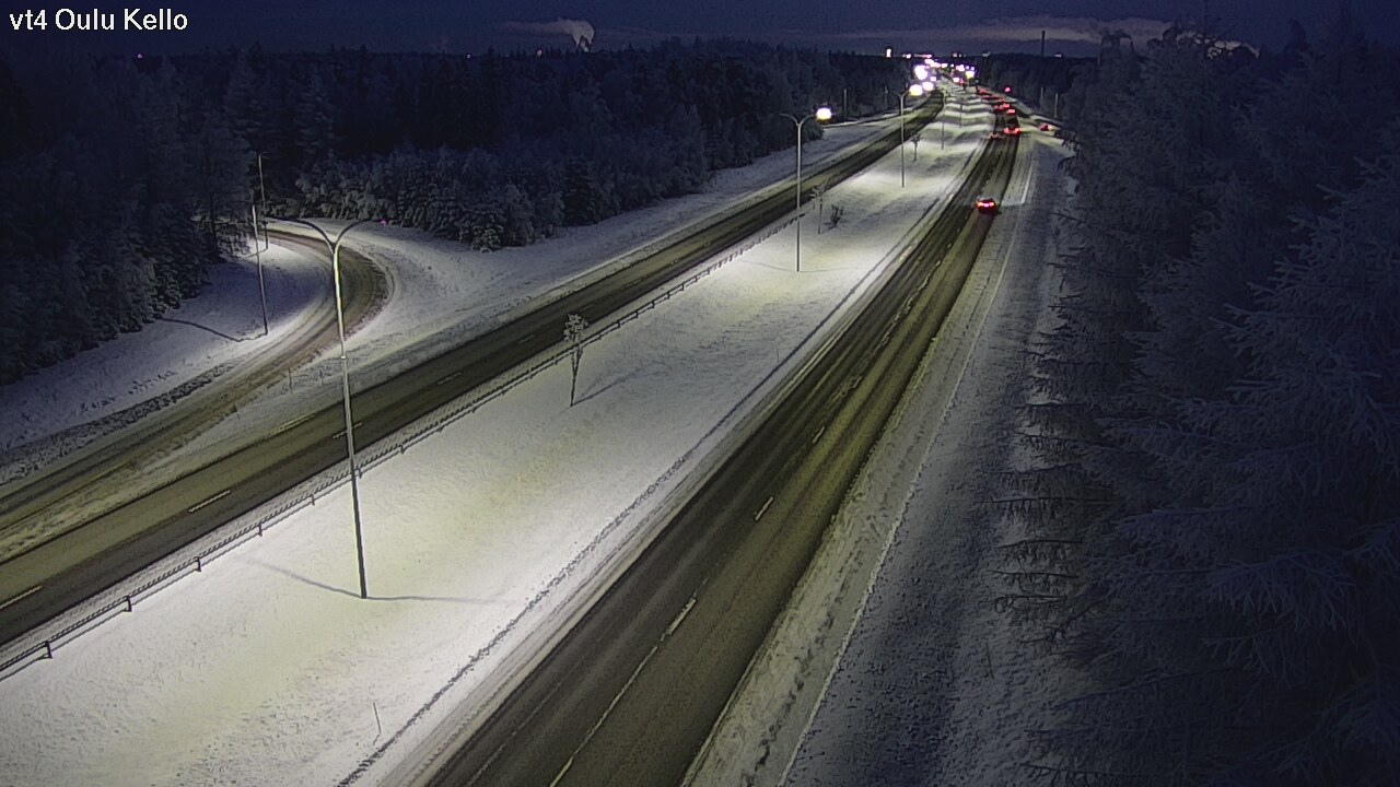 Kelikamerat Kuva Tie 4 Oulu, Kello, Oulu, Pohjois-Pohjanmaa