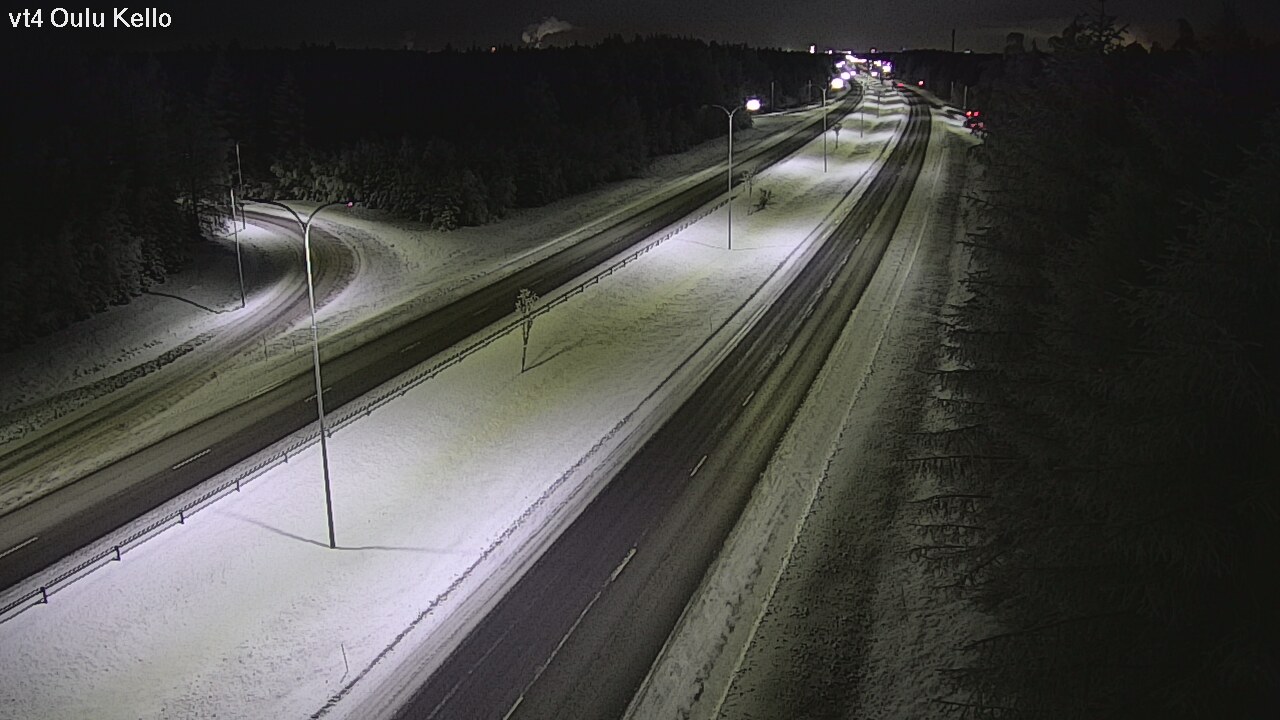 Kelikamerat Kuva Tie 4 Oulu, Kello, Oulu, Pohjois-Pohjanmaa