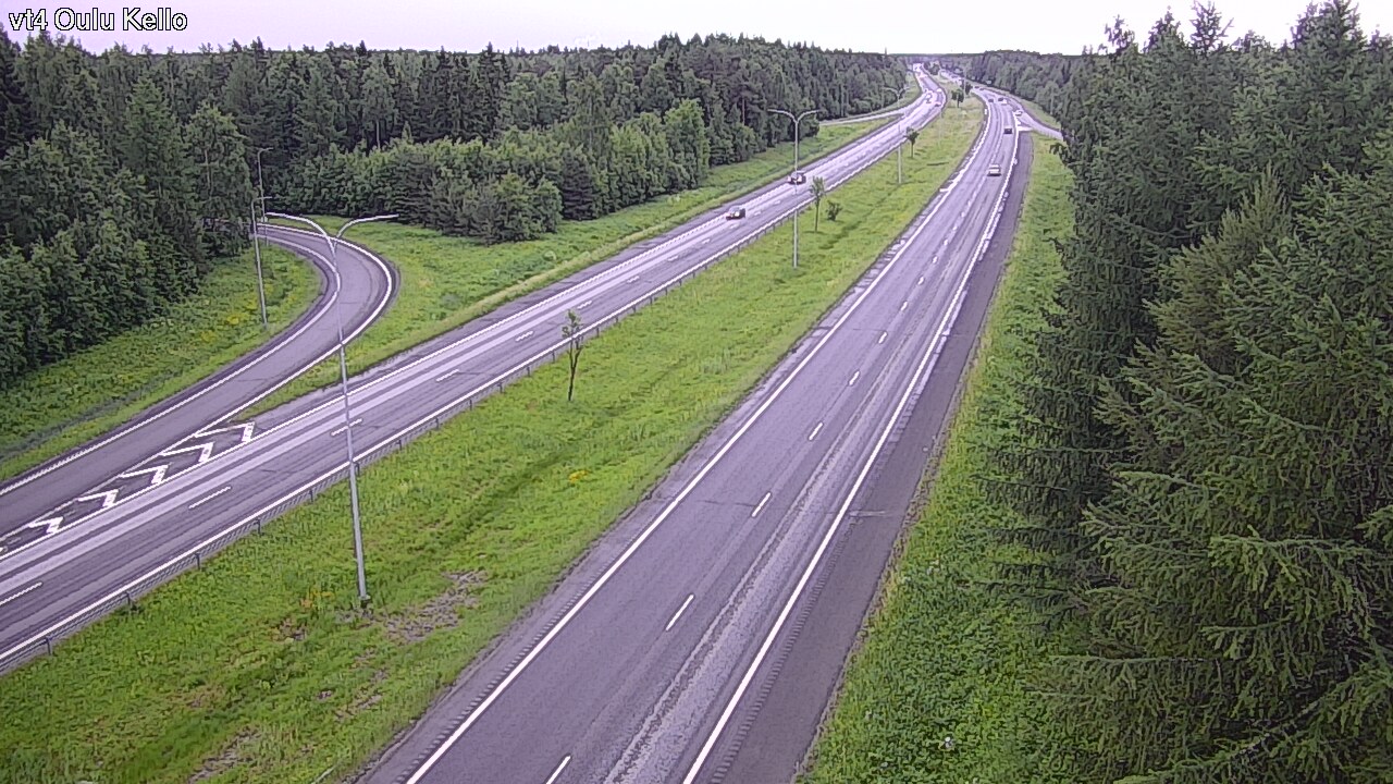 Kelikamerat Kuva Tie 4 Oulu, Kello, Oulu, Pohjois-Pohjanmaa