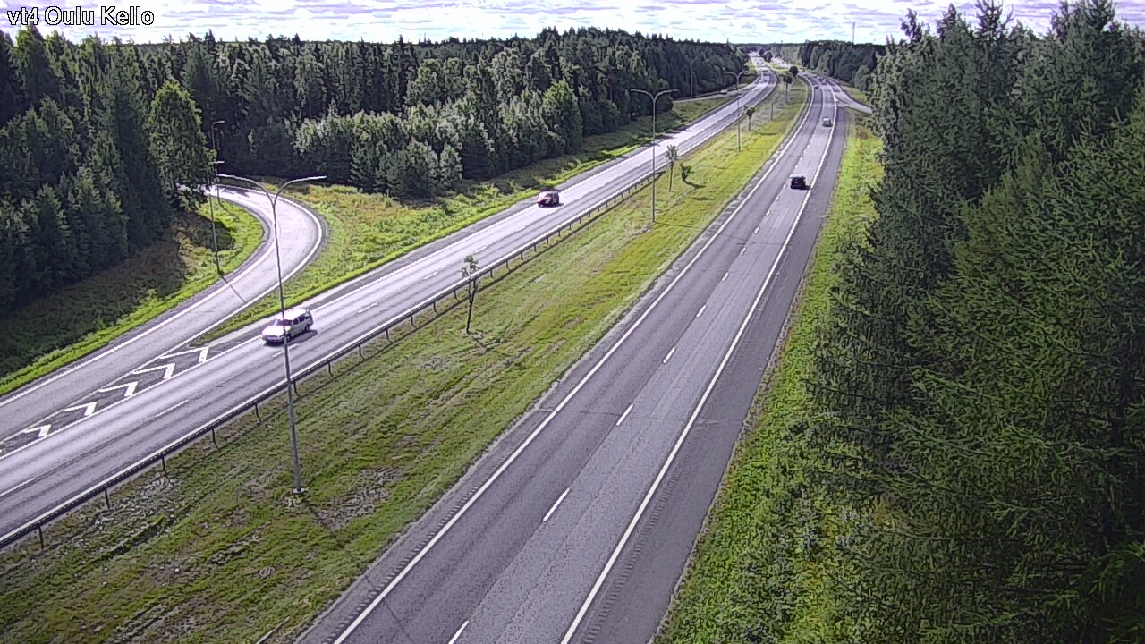Kelikamerat Kuva Tie 4 Oulu, Kello, Oulu, Pohjois-Pohjanmaa