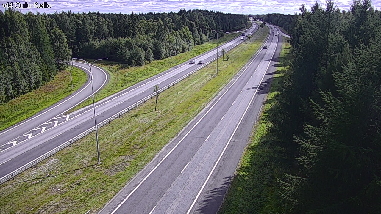 Kelikamerat Kuva Tie 4 Oulu, Kello, Oulu, Pohjois-Pohjanmaa
