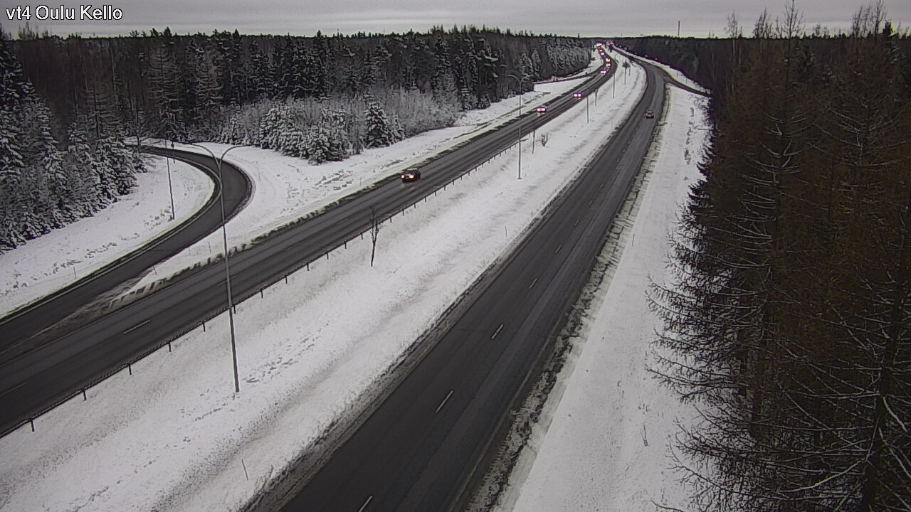 Kelikamerat Kuva Tie 4 Oulu, Kello, Oulu, Pohjois-Pohjanmaa