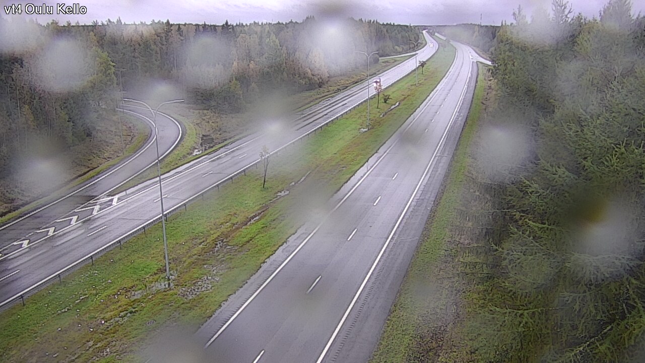 Weather Camera Image Road 4 Oulu, Kello, Oulu, Pohjois-Pohjanmaa