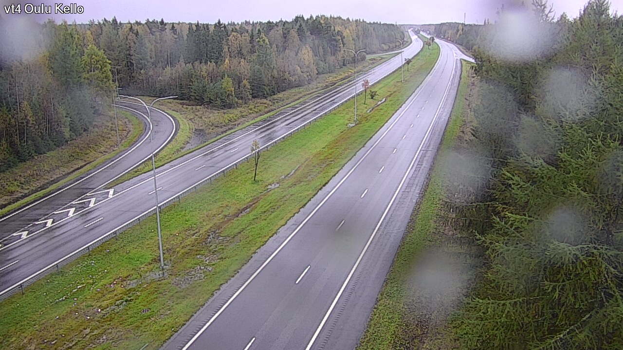 Weather Camera Image Road 4 Oulu, Kello, Oulu, Pohjois-Pohjanmaa