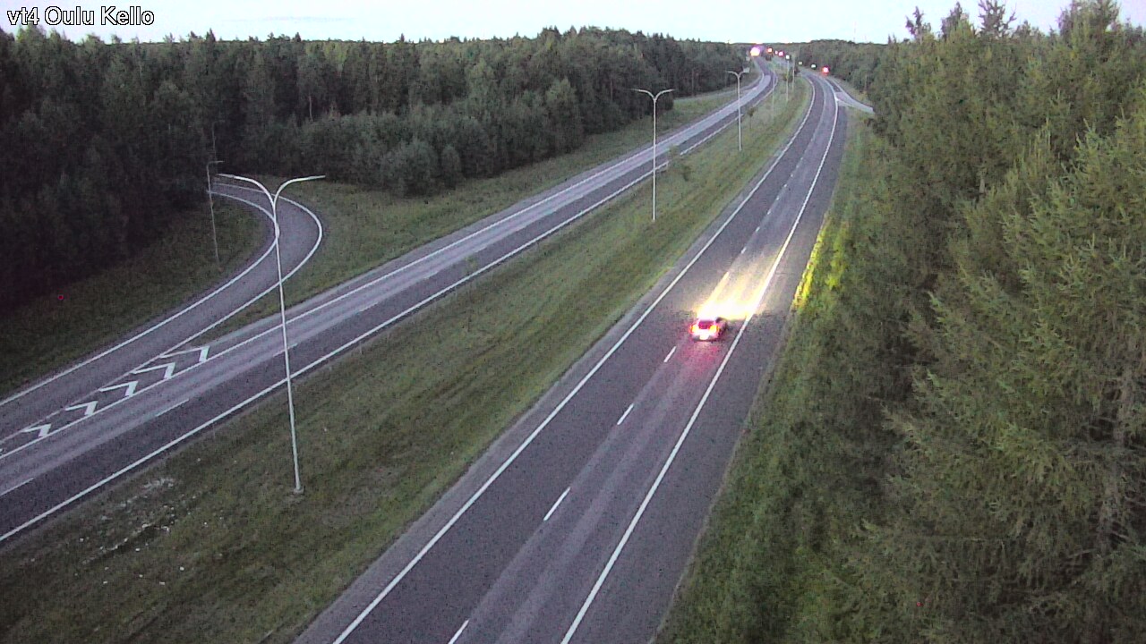 Kelikamerat Kuva Tie 4 Oulu, Kello, Oulu, Pohjois-Pohjanmaa