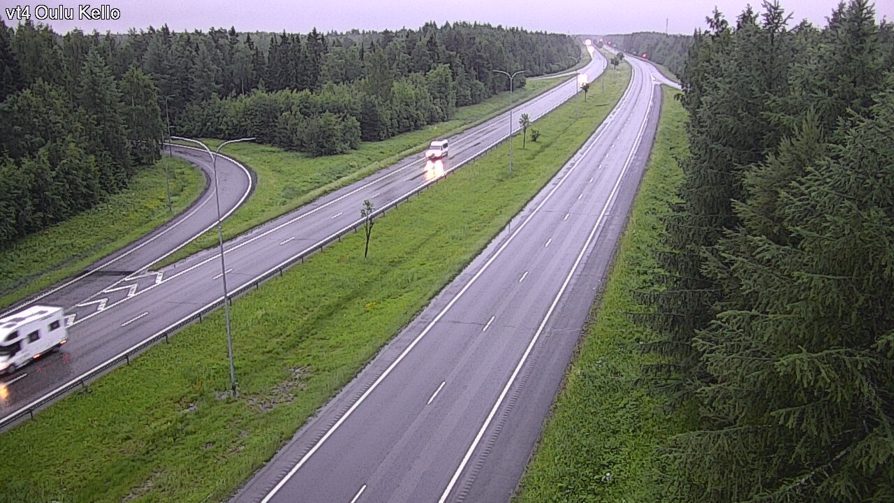 Kelikamerat Kuva Tie 4 Oulu, Kello, Oulu, Pohjois-Pohjanmaa