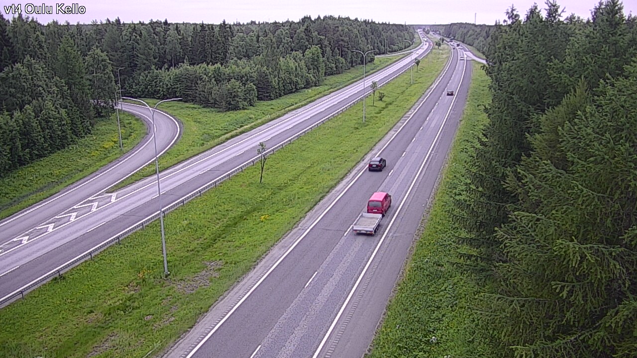 Kelikamerat Kuva Tie 4 Oulu, Kello, Oulu, Pohjois-Pohjanmaa