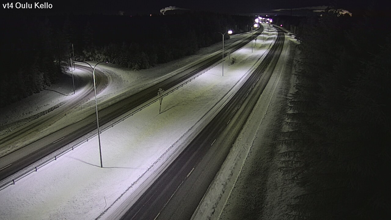 Kelikamerat Kuva Tie 4 Oulu, Kello, Oulu, Pohjois-Pohjanmaa