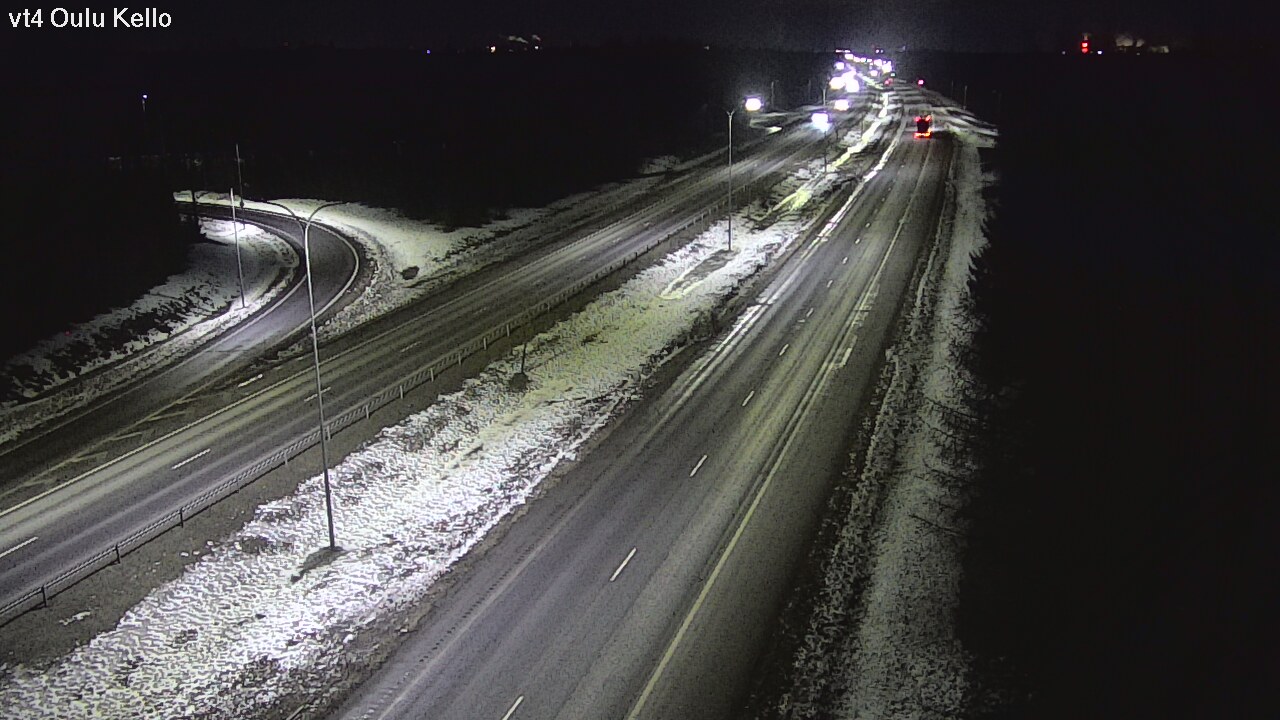 Kelikamerat Kuva Tie 4 Oulu, Kello, Oulu, Pohjois-Pohjanmaa