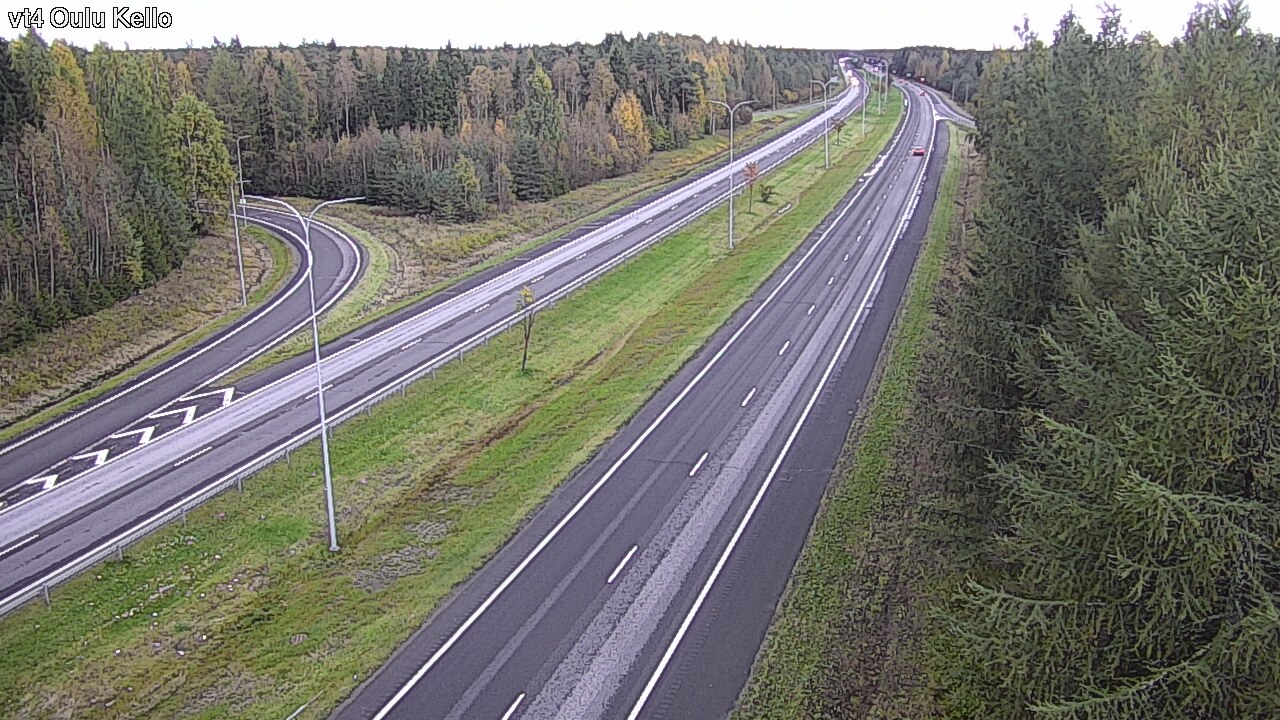 Kelikamerat Kuva Tie 4 Oulu, Kello, Oulu, Pohjois-Pohjanmaa