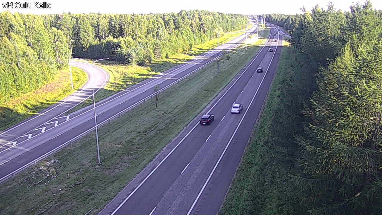 Kelikamerat Kuva Tie 4 Oulu, Kello, Oulu, Pohjois-Pohjanmaa
