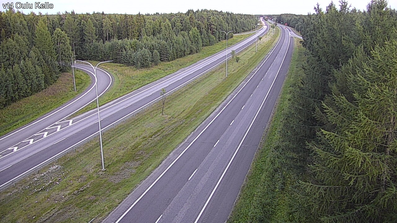 Kelikamerat Kuva Tie 4 Oulu, Kello, Oulu, Pohjois-Pohjanmaa