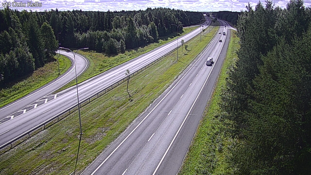 Kelikamerat Kuva Tie 4 Oulu, Kello, Oulu, Pohjois-Pohjanmaa