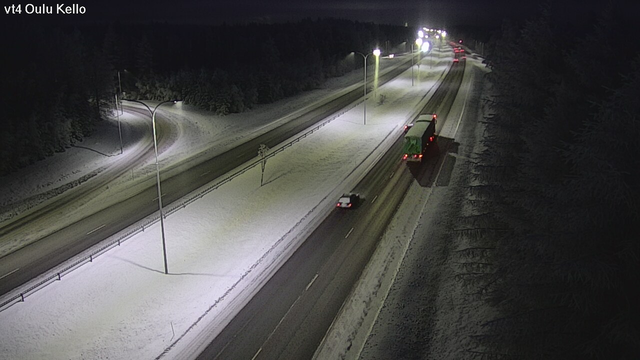 Kelikamerat Kuva Tie 4 Oulu, Kello, Oulu, Pohjois-Pohjanmaa