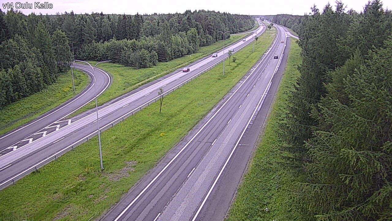Kelikamerat Kuva Tie 4 Oulu, Kello, Oulu, Pohjois-Pohjanmaa