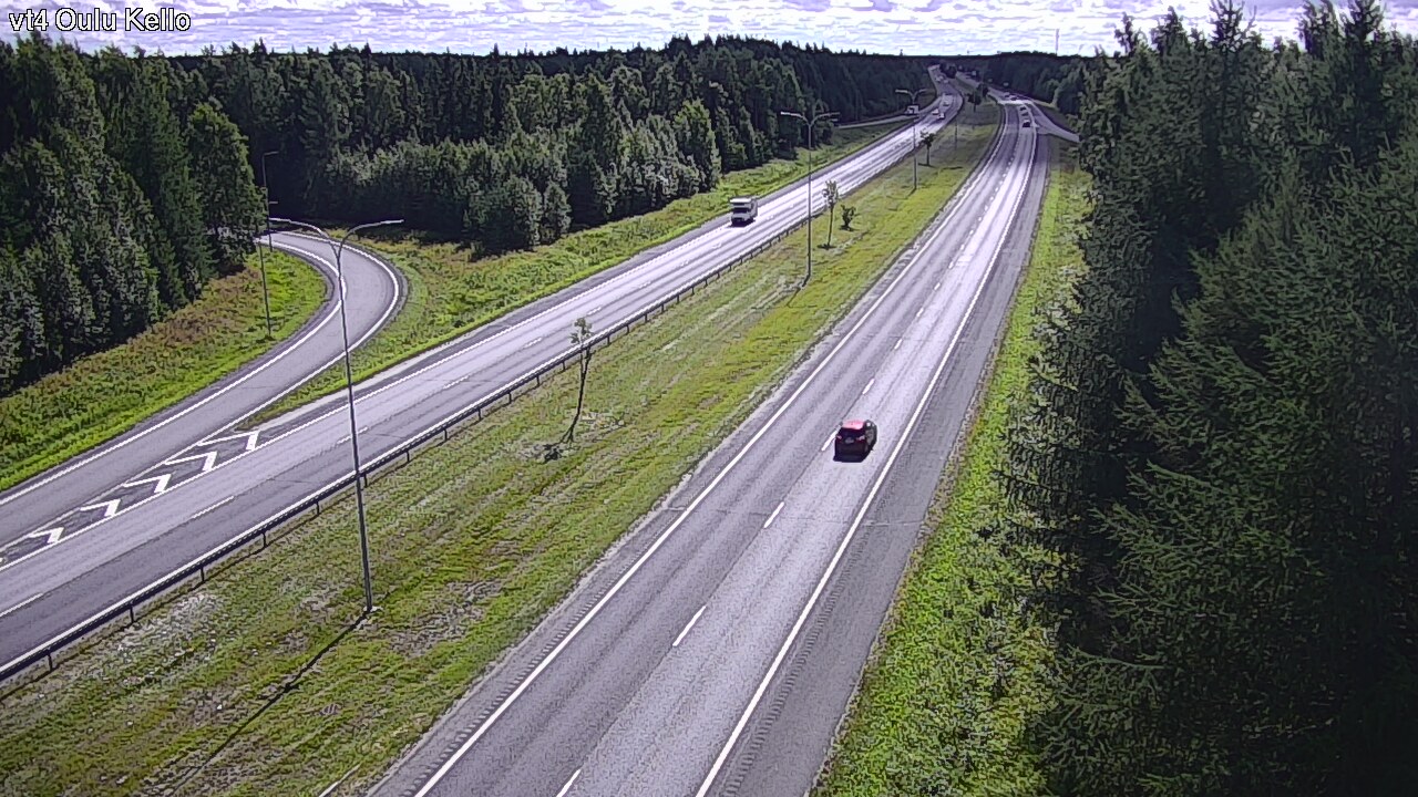 Kelikamerat Kuva Tie 4 Oulu, Kello, Oulu, Pohjois-Pohjanmaa