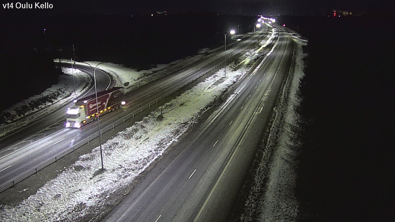 Kelikamerat Kuva Tie 4 Oulu, Kello, Oulu, Pohjois-Pohjanmaa