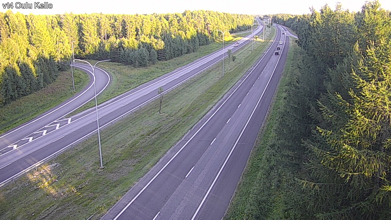 Kelikamerat Kuva Tie 4 Oulu, Kello, Oulu, Pohjois-Pohjanmaa