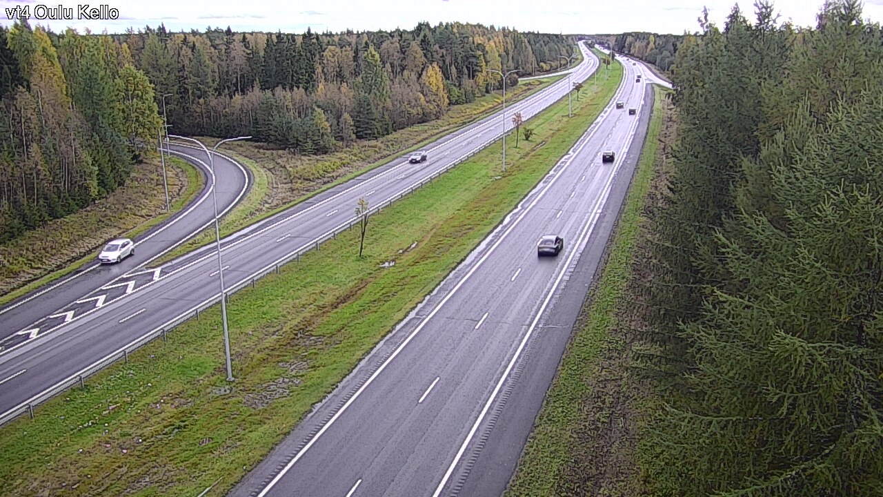 Kelikamerat Kuva Tie 4 Oulu, Kello, Oulu, Pohjois-Pohjanmaa