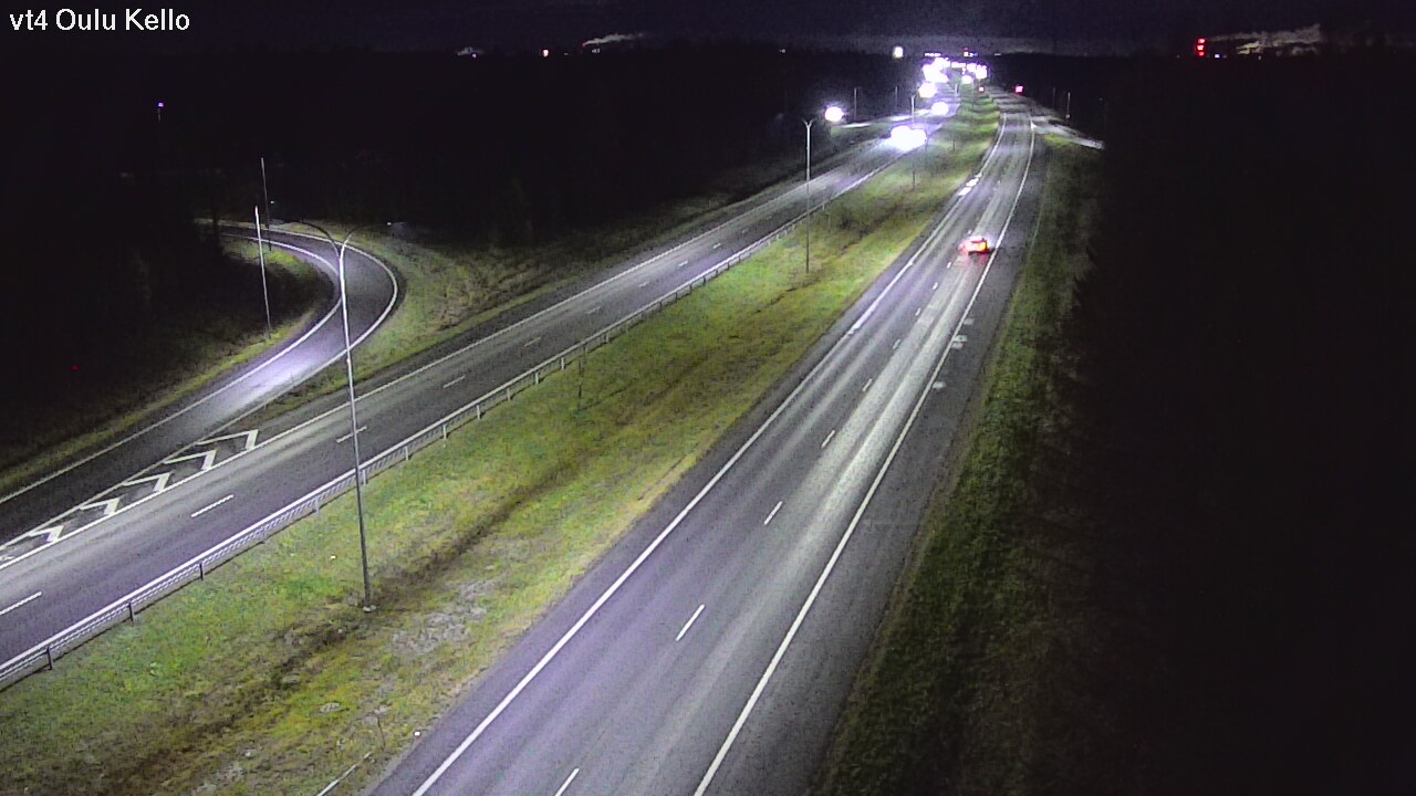 Kelikamerat Kuva Tie 4 Oulu, Kello, Oulu, Pohjois-Pohjanmaa