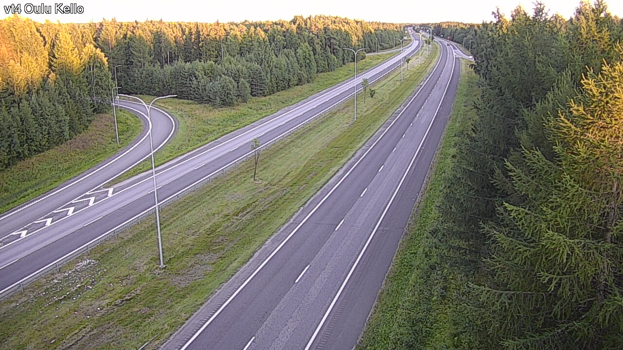 Kelikamerat Kuva Tie 4 Oulu, Kello, Oulu, Pohjois-Pohjanmaa
