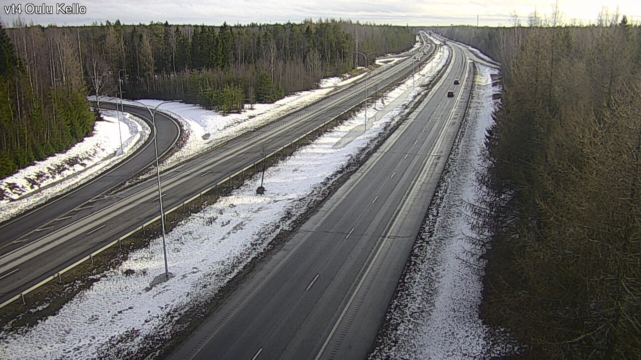 Kelikamerat Kuva Tie 4 Oulu, Kello, Oulu, Pohjois-Pohjanmaa