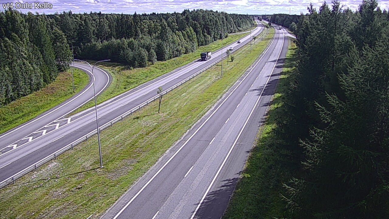 Kelikamerat Kuva Tie 4 Oulu, Kello, Oulu, Pohjois-Pohjanmaa