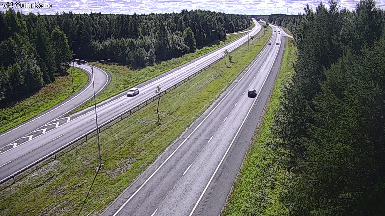 Kelikamerat Kuva Tie 4 Oulu, Kello, Oulu, Pohjois-Pohjanmaa