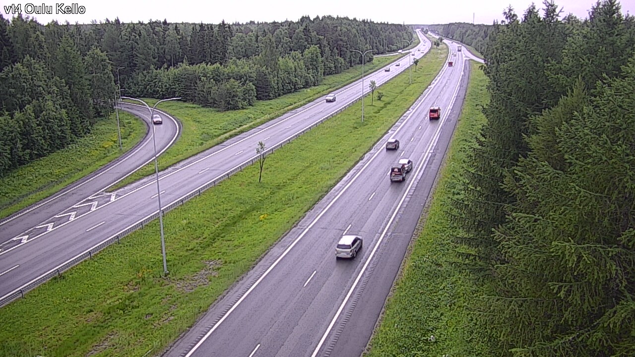 Kelikamerat Kuva Tie 4 Oulu, Kello, Oulu, Pohjois-Pohjanmaa