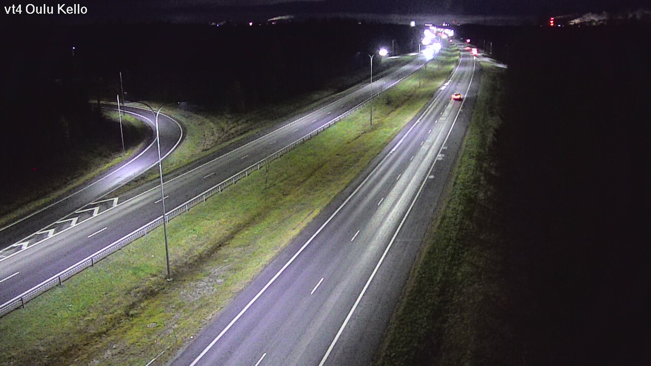 Kelikamerat Kuva Tie 4 Oulu, Kello, Oulu, Pohjois-Pohjanmaa