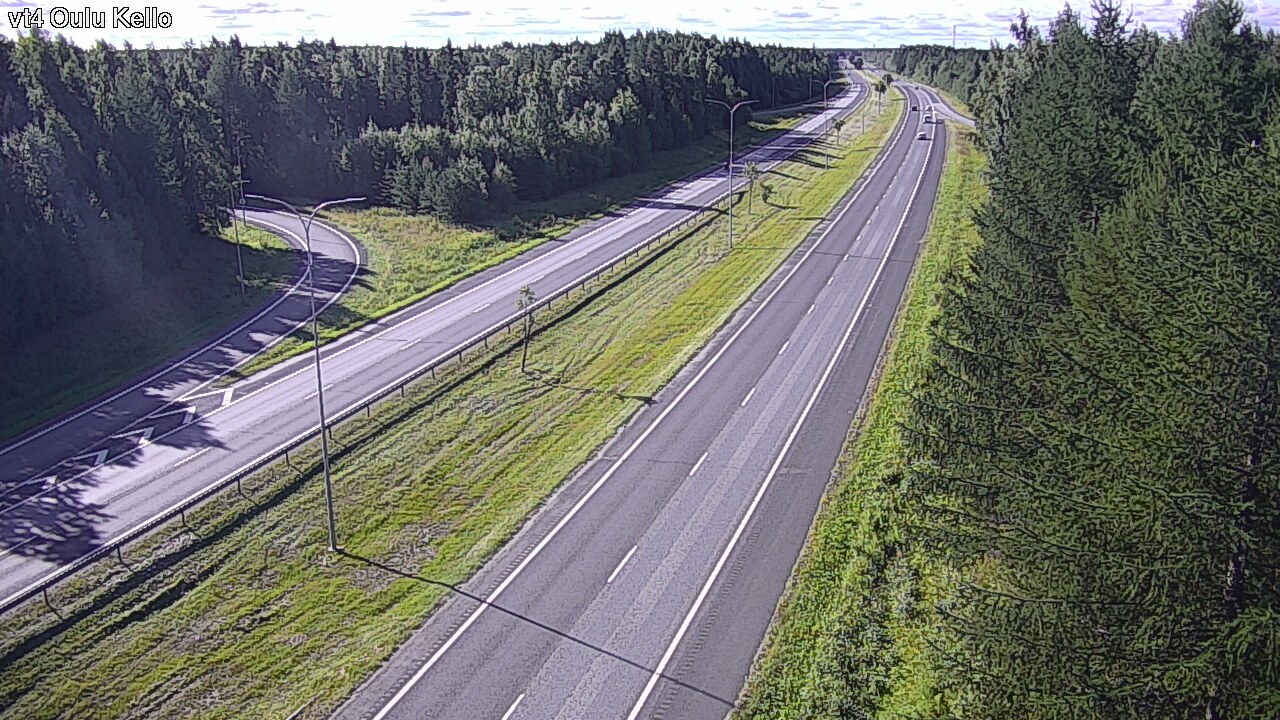 Kelikamerat Kuva Tie 4 Oulu, Kello, Oulu, Pohjois-Pohjanmaa
