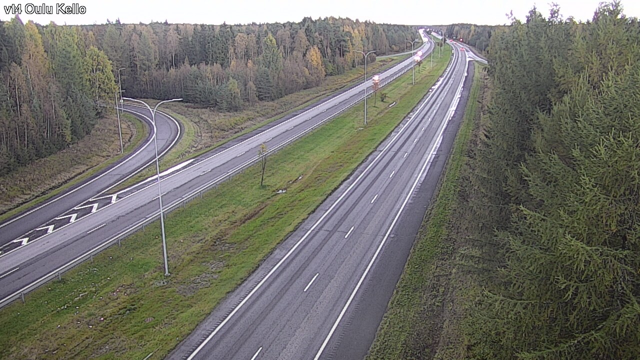 Kelikamerat Kuva Tie 4 Oulu, Kello, Oulu, Pohjois-Pohjanmaa