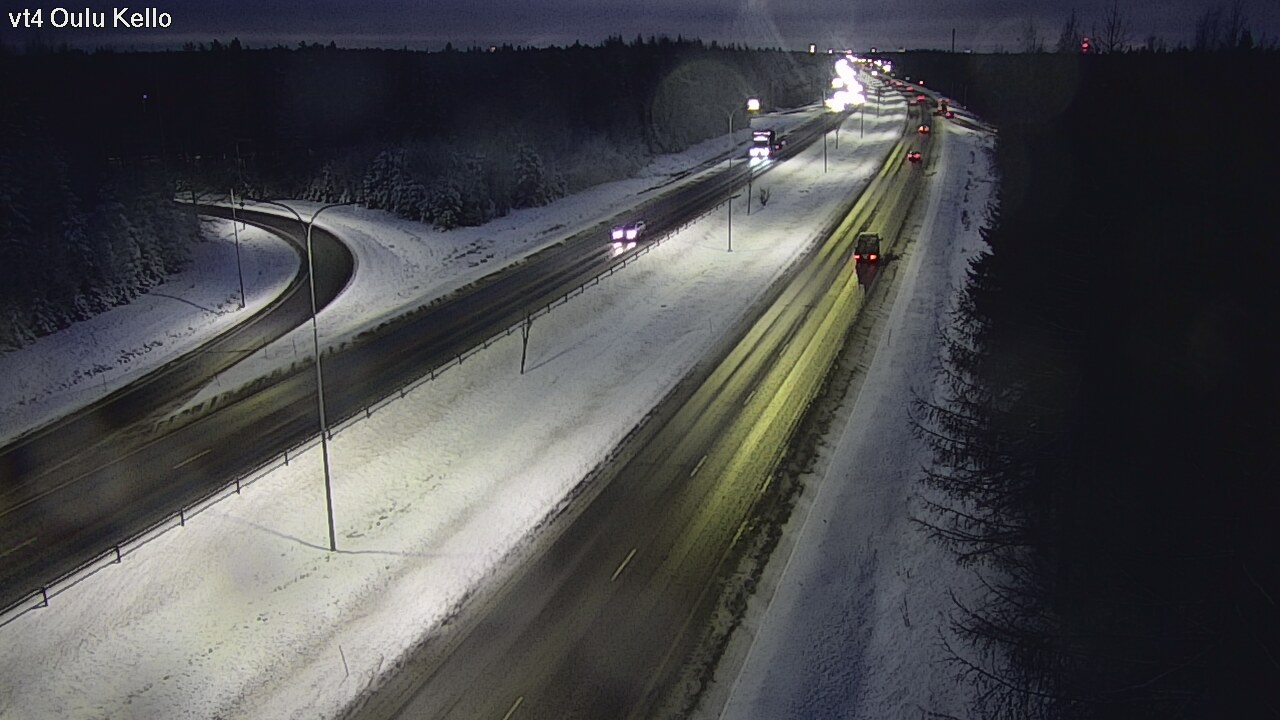 Kelikamerat Kuva Tie 4 Oulu, Kello, Oulu, Pohjois-Pohjanmaa